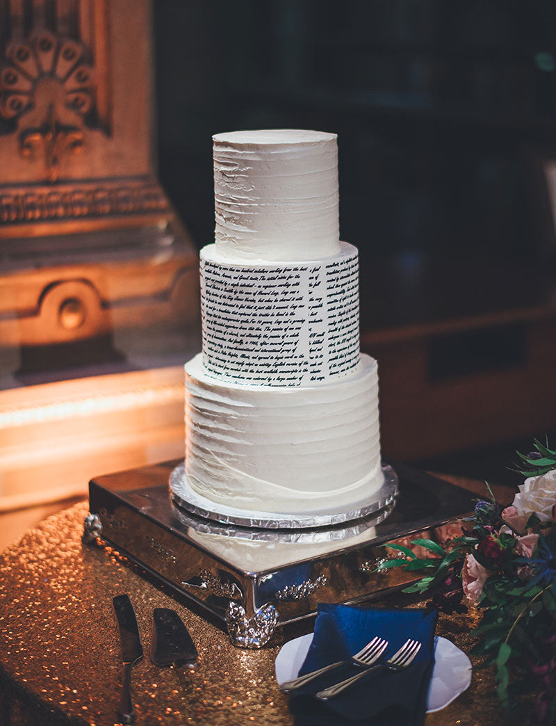 3-Tier Wedding Cake