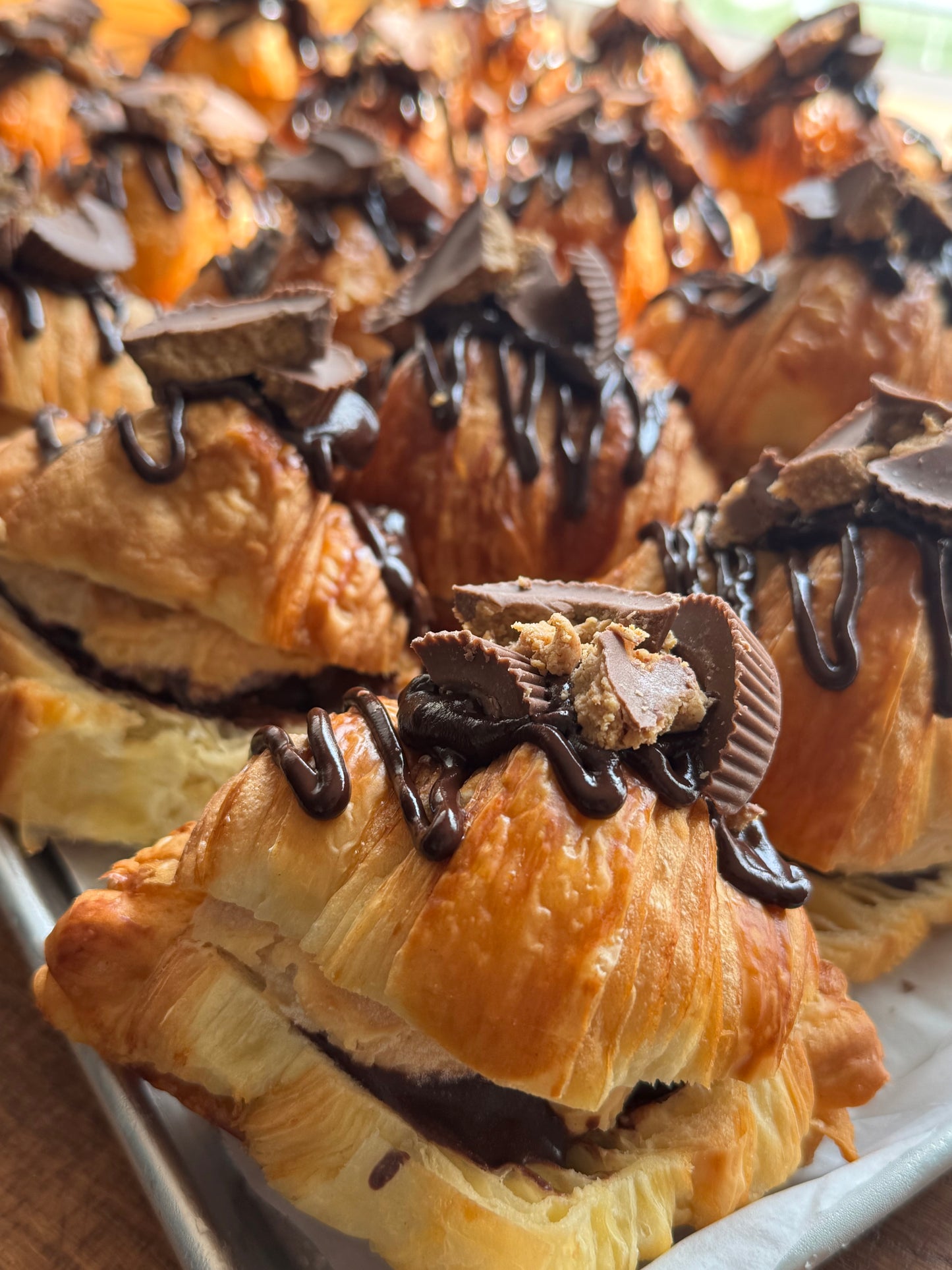 Cream Filled Croissants