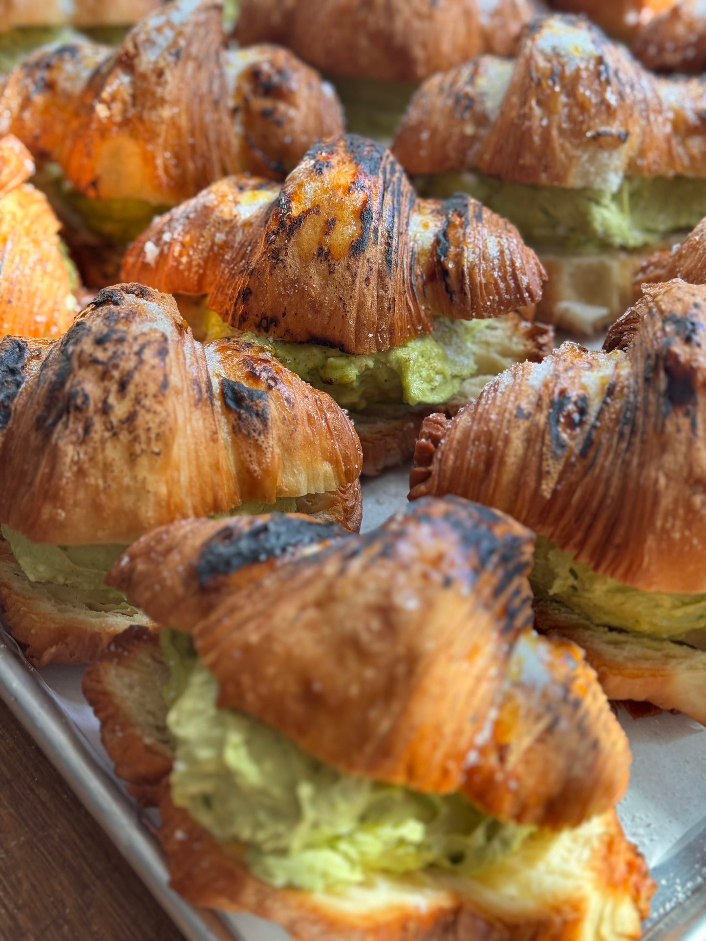 Cream Filled Croissants