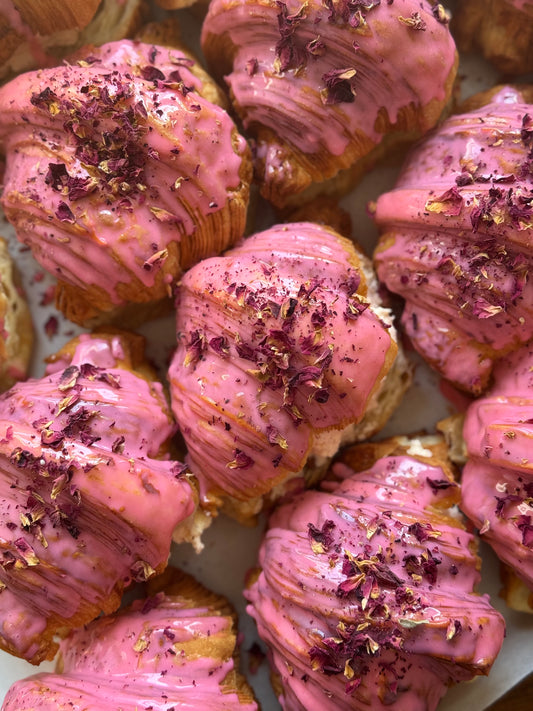 Cream Filled Croissants