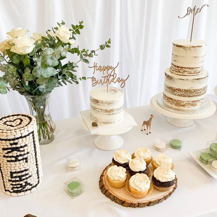 Elegant 2 Tier All-White Lots of Dots Cake – Patty's Cakes and Desserts